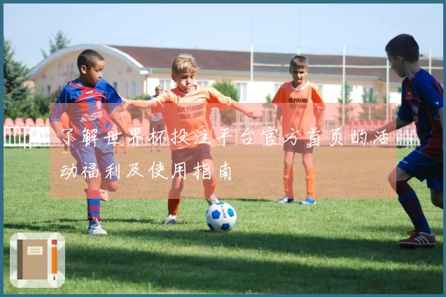 了解世界杯投注平台官方首页的活动福利及使用指南
